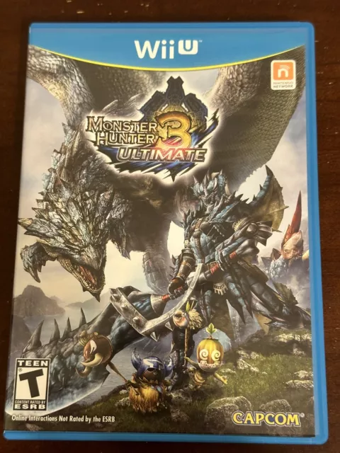 NINTENDO Wii U - MONSTER HUNTER 3 ULTIMATE CIB