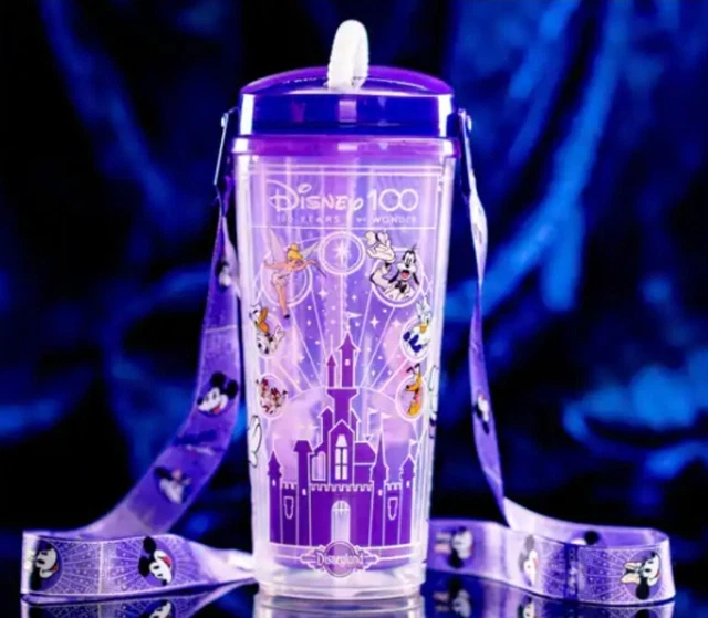DISNEYLAND 2023 DISNEY 100 Years of Wonder Mickey 20 oz Travel Tumbler & Lanyard EUR 22,85
