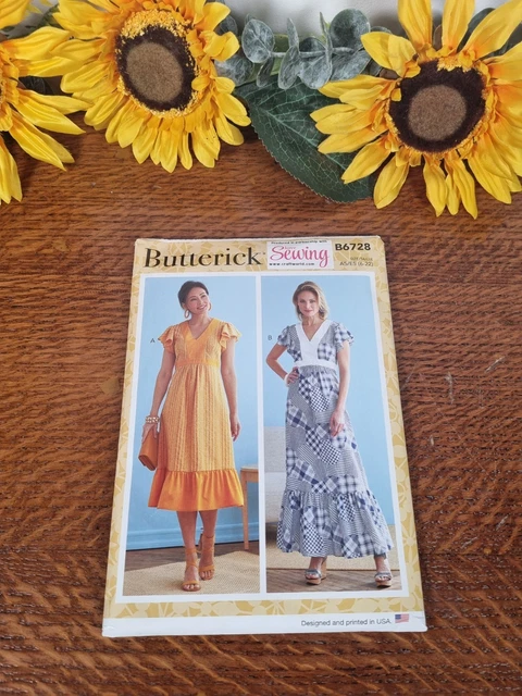 chinese dress ladies Simplicity Sewing Pattern S9702 MISSES' EMPIRE DRESS - Sewi