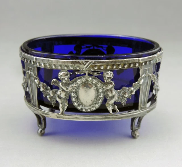 Saleron double en argent époque premier Empire - Louise Antiquités