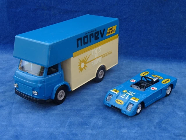 Norev Publicitaire 1/43 Saviem SG4 Chevron B23 N°204 Série J - Rare Miniature Collection
