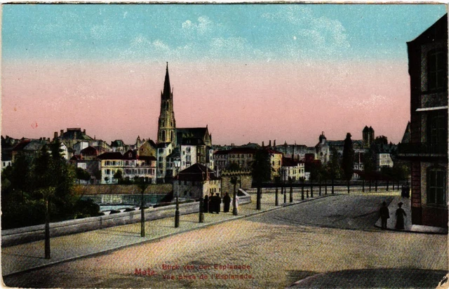 CPA AK METZ - View from the Esplanade - Vue prise d'Esplanade (455327)