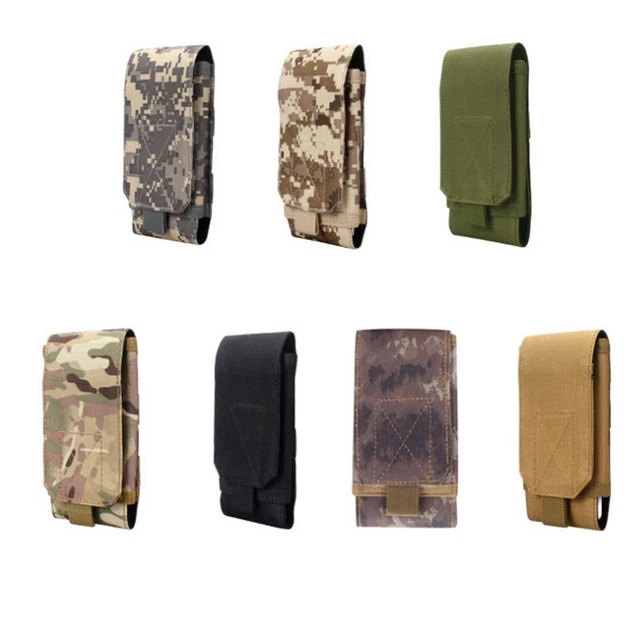 Universal Tactique Armée Sac Téléphone Portable Passant Ceinture Etui Pochette .