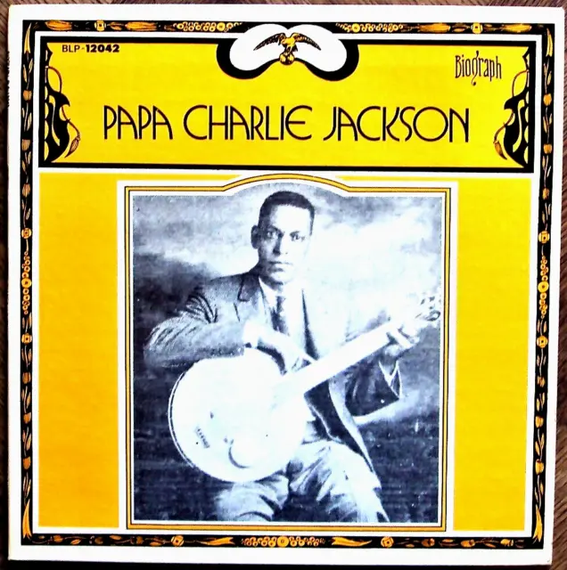 Disque vinyle LP 33t / 30cm - Papa Charlie Jackson 1925-1928     D361