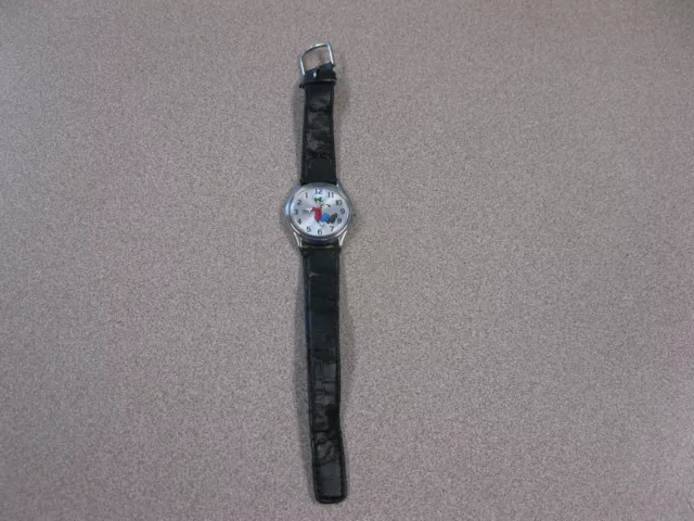 VINTAGE WALT DISNEY LORUS SEIKO V516 Backwards GOOFY Collectors