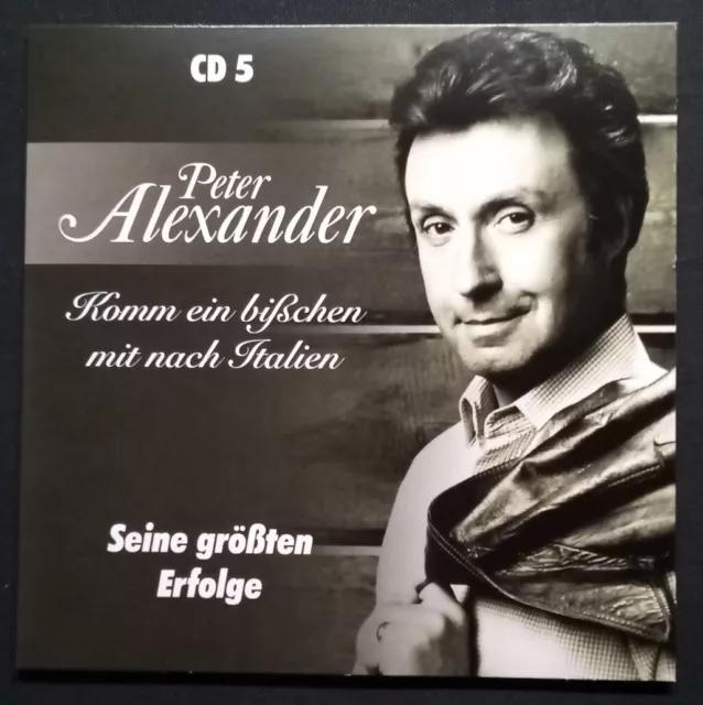 Peter Alexander-Komm ein bisschen mit nach Italien CD 5 Die größten Erfolge Neuw