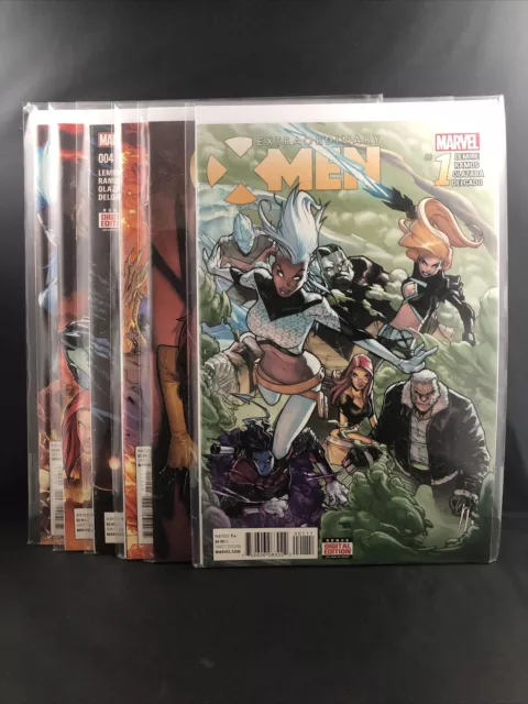 Extraordinary X-Men Vol 1 #’s 1-6 Marvel Comics March 2016 Lemire Ibanez Storm