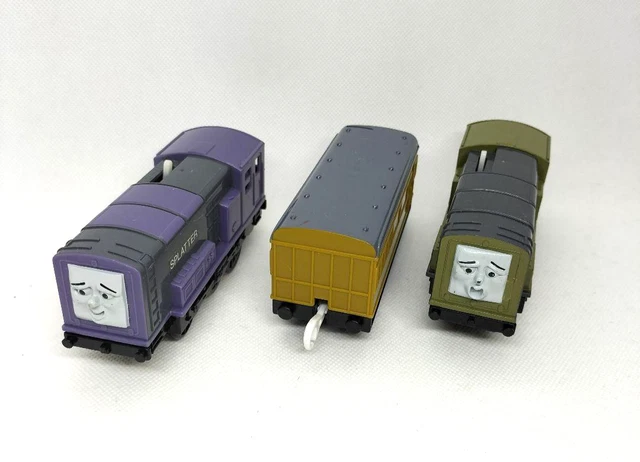 TOMY PLARAIL THOMAS & Friends Dodge and Splatter Train Set Rare Japan ...