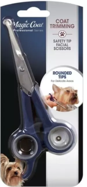 Four Paws Magic Coat Professional Safety Tip Facial Dog Grooming Scissors - 1 co