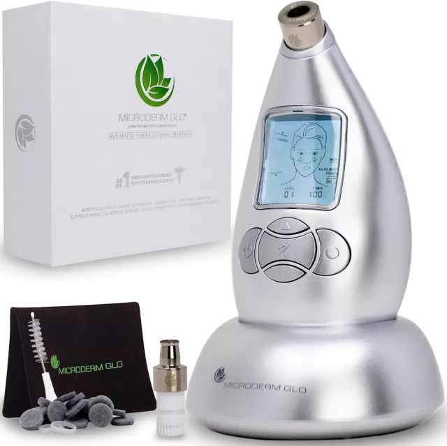 Microderm GLO Diamond Microdermabrasion Machine and Suction Tool (Brand New)