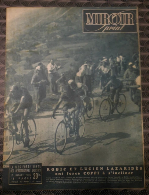 BUT ET CLUB N°235 1950 CYCLISME FORLINI GRASSIN BIDOT DIOT REIFF RUGBY