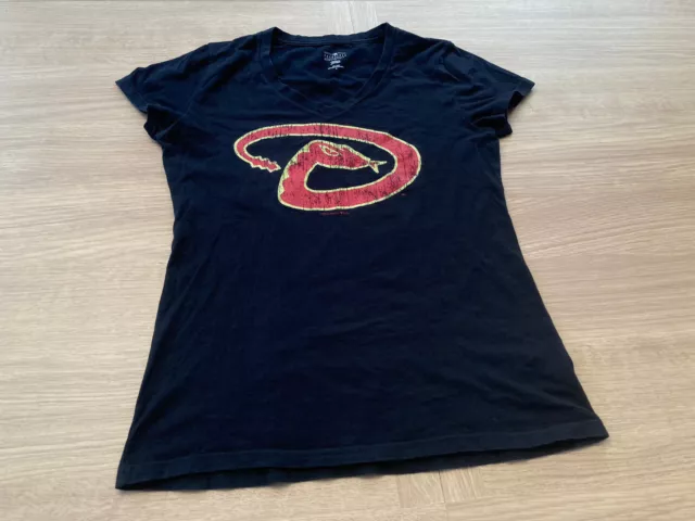 Baseball-T-Shirt Arizona Diamondbacks MLB - von Campus Lifestyle - M Damen schwarz