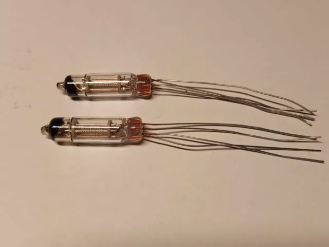 2 X IV-15 ИВ-15  (similar to DM160/6977)  Tiny VFD Tubes NOS