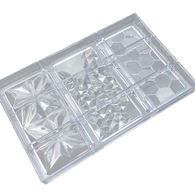 Stampo Silicone Per Cioccolato 2 Pezzi - Formine Barrette Fai Da Te Alimentari - Foto 2