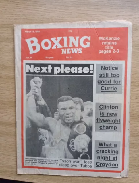 Boxing News Volume 44 Number 12