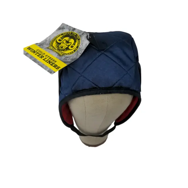 Occunomix Cold Stress Winter Hat Liner Insulated W/Tags Blue