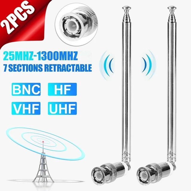 Antenna 27Mhz Antenne telescopiche/haste HT da 9 pollici a 51 pollici per radio