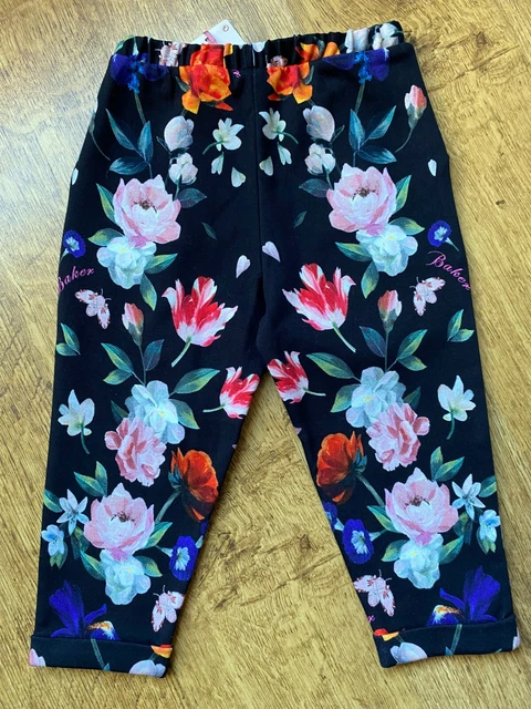Ted Baker 18-24 months long sleeve top leggings outfit set floral RRP £50 BNWT 8