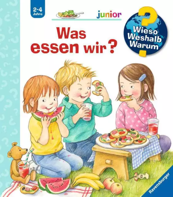 wieso weshalb warum junior Buch Was essen wir? Bd.53 Ravensburger