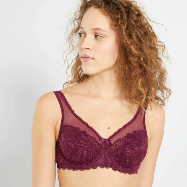 Soutien-gorge DIM Généreux Essentiel - Taille 95E - Vert Infini - NEUF Avec étiquettes