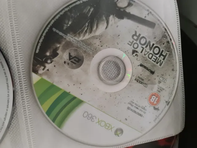 xbox 360 LLL video game medal of honor
