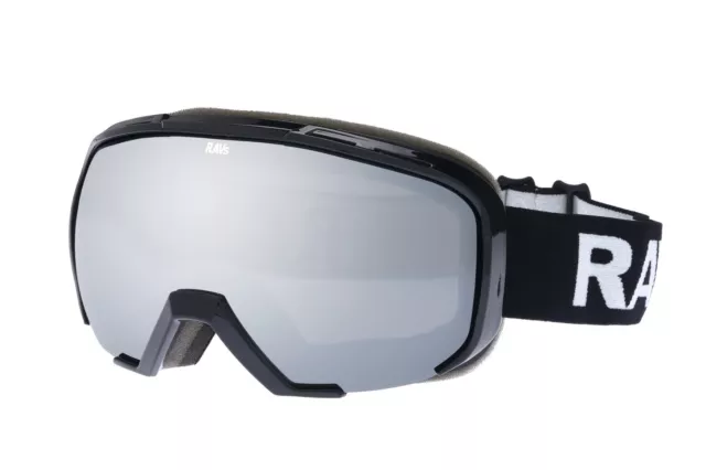 Ravs Occhiali da Snowboard Sci Compatibile con Casco Extra Contrasto