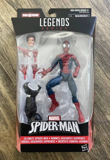 Marvel Legends ULTIMATE SPIDER-MAN PETER PARKER 6" Figure VENOM BAF SERIES
