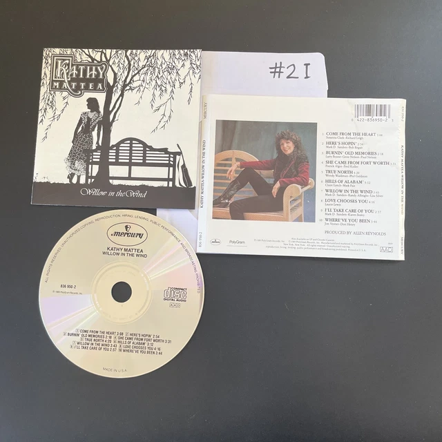 WILLOW IN THE Wind by Kathy Mattea (CD, 1990) $1.99 - PicClick
