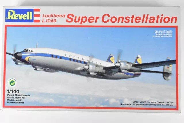 !No Decals! Revell Model Kit H167 1:128 Lockheed 1049 Super Constellation