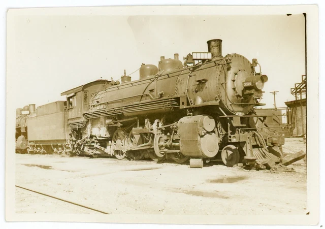 Southern Pacific Railroad Steam Engine 3314 Train Locomotive Vintage Photo 41