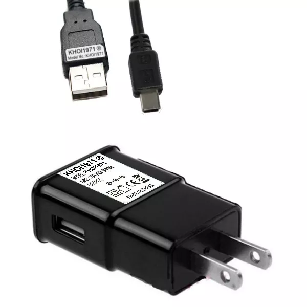 Wall charger AC adapter USB cable  FOR Kodak PIXPRO FZ51 FZ151 digital camera