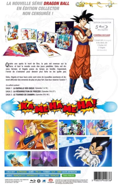 Dragon Ball Super - Intégrale - Edition Collector - Pack 3 Coffrets A4 Blu-ray 2