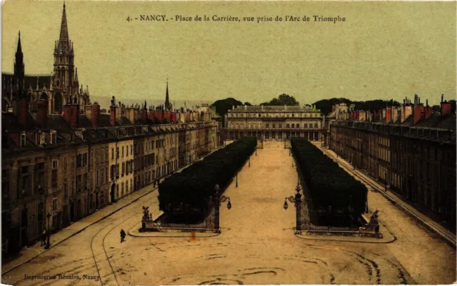CPA Nancy-Place de la Carriére vue prise de l'Arc de Triomphe (187216)