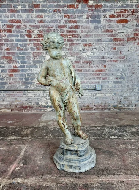 18th century Italian Putti Outdoor Iron sculpture 2