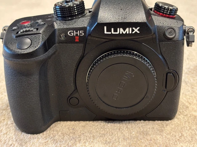 PANASONIC LUMIX GH5 II Camera Body Only plus Extra battery 452
