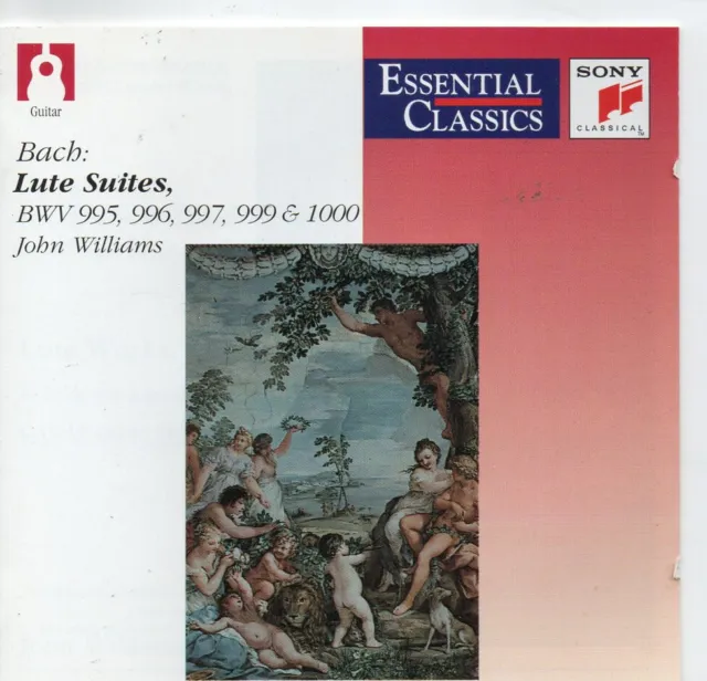 Bach LUTE SUITES  John Williams cd