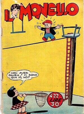 fumetto IL MONELLO anno 1956 numero 22