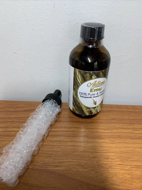 100% PURE Emu Oil by Artizen (Huge 4oz Bottle) - Premium Skin & Hair Moisturizer
