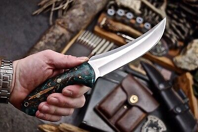 CFK Handmade 420 J2 Custom PINE CONE Corelon Hunting Skinner Camping Sport Knife