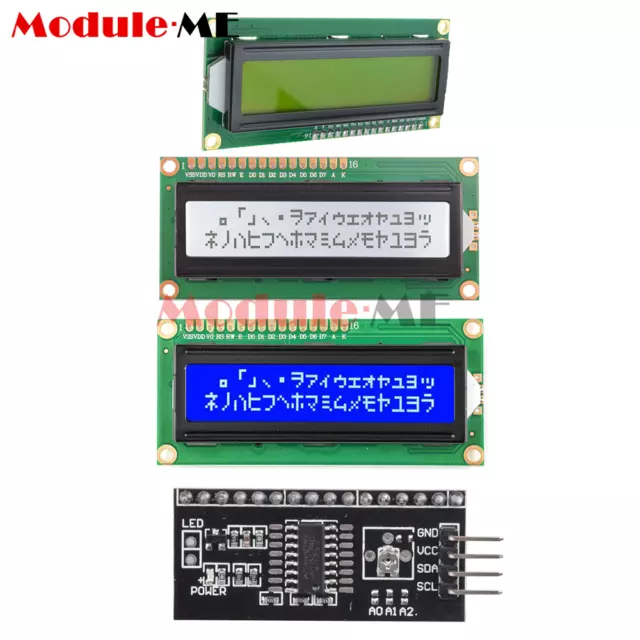 LCD1602 1602 LCD HD44780 Display Module for Arduino Raspberry Pi DIY NEW