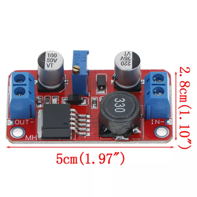 5A DC-DC step up power module boost volt converter 3.3V-35V to 5V 6V 9V 12V   F3 3