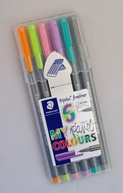 MELIFLUO 50 PASTEL Felt Tip Pens Dual Fineliners 1 count (Pack of 50)  £22.90 - PicClick UK
