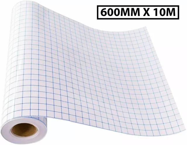 Clear Transfer Application Vinyl Film Paper Tape For Plotter Cutter 600mm x 10M