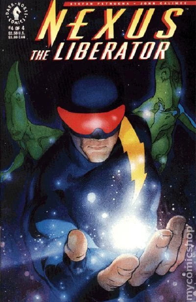 Nexus the Liberator #4 VF 1992 Stock Image