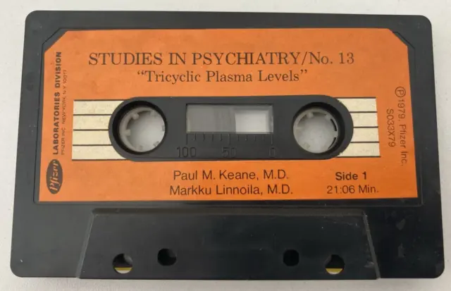 Vintage Psychiatry Discussion on Antidepressants 1979 TCA Levels Tested Works!