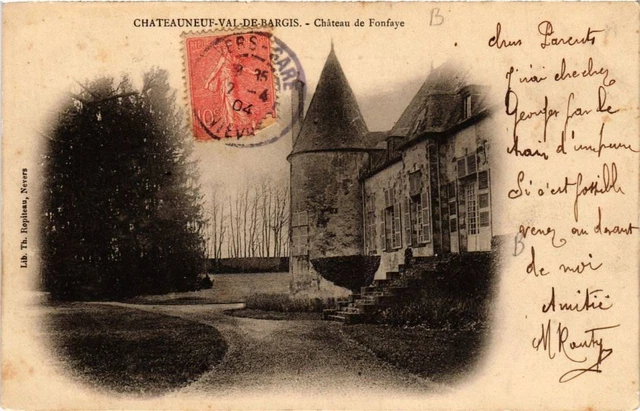 CPA AK CHATEAUNEUF-sur-de-Bargis Chateau de Fonfaye (613130)
