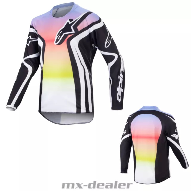 Alpinestars Kinder Jersey Racer Semi Multi Trikot MX MTB BMX Motocross