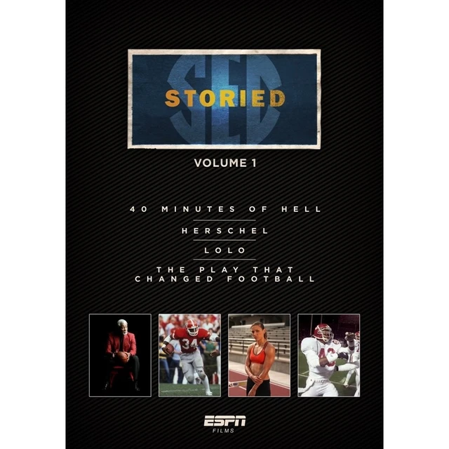 ESPN SEC STORIED Vol. 1 (DVD) Lolo Jones Nolan Richardson Herschel