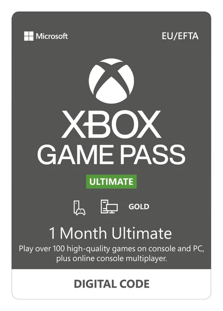 Microsoft Xbox Live Game Pass Ultimate Xbox One 1 Mese Qhw-00008