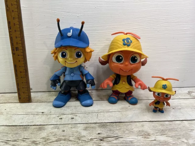 Beat Bugs Sing Along Figures Jay & Buzz Talking Light Up Netflix Free Postage